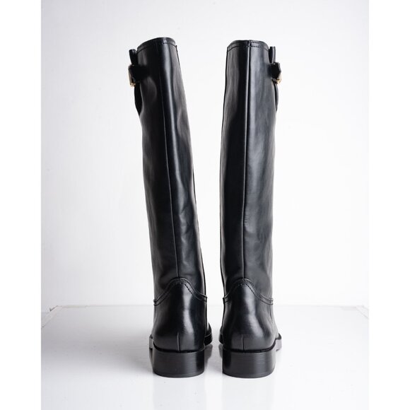 Zara Black Over the Knee Boots - Picture 6 of 8